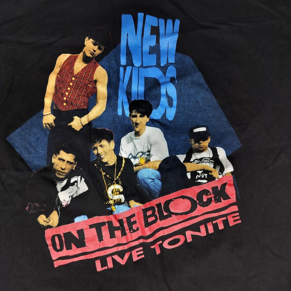 ニューキッズオンザブロック1990 MAGIC SUMMER TOUR Tシャツ ニューキッズオンザブロック1990 MAGIC SUMMER TOUR Tシャツ 1990 New